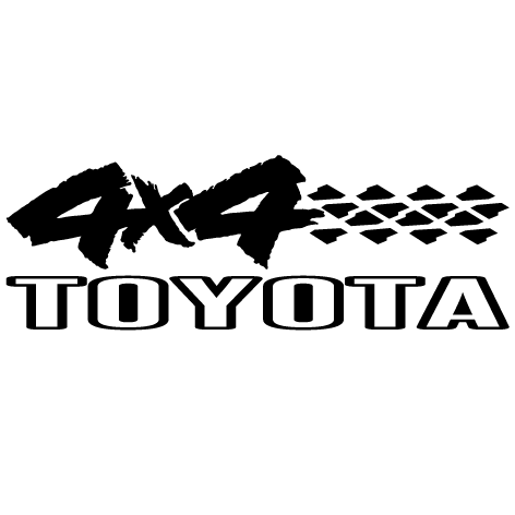 Sticker 4x4 Toyota